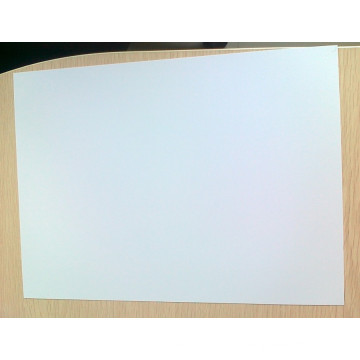 Folha de PVC branco fosco para material de cartões